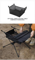 Mesa Táctica Portátil Para Camping Ultra Ligera De Aleación De Aluminio Mesa Plegable De Tela Para Picnic - details 5