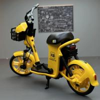 Bicicleta Eléctrica a Escala 1:8 Para Niños Modelo De Bicicleta Compartida De Aleación De Metal Con Neumáticos De Goma Y Luz Sonido Regalo Para Niños - details 17