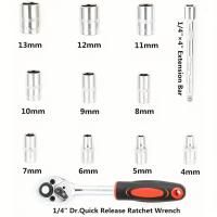 Juego De 12 Piezas De Llaves De Engranaje Ratchet Torque Para Reparación De Coches Y Barcos Herramienta Manual De Crámer Vanadio Acero - details 5