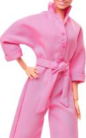 Barbie The Movie, Margot Robbie, Mono de Vestir Rosa, Gafas de Sol y pañuelo en el Pelo Mattel RF29 - details 3