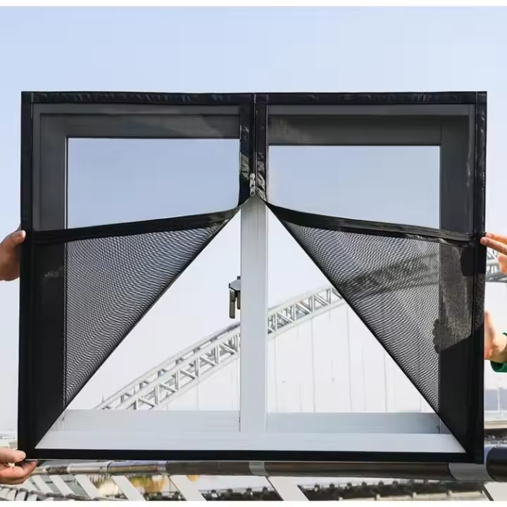 La mosquitera de la ventana de la pantalla con cremallera de la ventana a prueba de mosquitos puede personalizar el chifón Autoa - 1