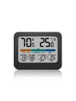 Medidor De Temperatura Y Humedad Multifuncional Para El Hogar Con Pantalla Color Digital Standby Medidor De Clima Y Higrómetro - details 1