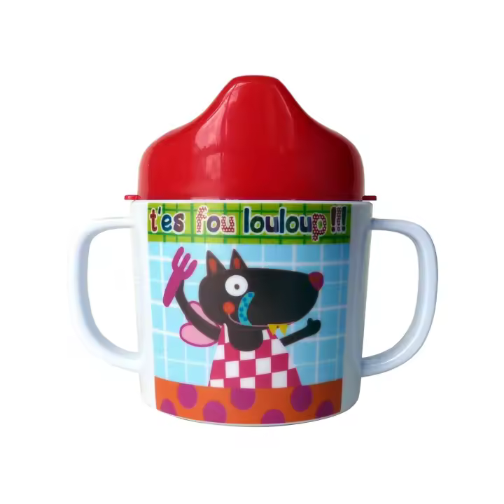 Taza bebedor el lobo y caperucita Ebulobo - 1