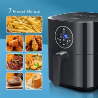 Freidora de Aire sin Aceite AIGOSTAR- 3.5L,  7 programas de duración y temperatura ajustables manualmente, freidora de aire caliente con pantalla LED táctil digital 1500 W sin BPA - details 1