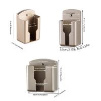 Soporte De Control Remoto Para Pared Caja De Almacenamiento Para Cosméticos Y Teléfonos Móviles Adhesivo Para Baño Y Hogar - details 10
