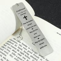 Marcapáginas De Acero Inoxidable En Forma De Cruz Para Leer Alta Calidad Regalo Para Hombres Y Mujeres Herramienta De Estación Para Creyentes - details 14
