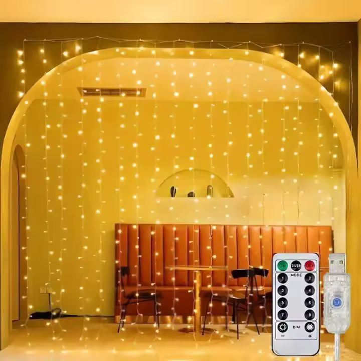 Luces De Cinta LED USB Control Remoto 3/4/6M Decoración De Fiesta De Navidad Boda Cumpleaños Para Dormitorio Guirnalda Farolillo Fairy - 1