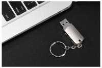 USB Flash Drive De Metal Rotable Para Musica Del Coche 64GB 32GB 16GB 8GB 4GB Con Llavero Memoria Stick USB 2.0 Creativo - details 4