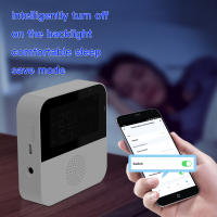 Sensor De Temperatura Y Humedad WiFi Tuya Con Probing Externo Pantalla LCD Monitoreo Remoto APP Termómetro Higrómetro Para Interior Recargable USB - details 5