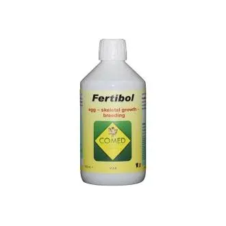 Comed FERTIBOL BIRD - Suplemento Vitamínico y de Calcio para Aves Durante la Cría - 500 Ml - 1
