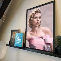 Póster HD De Scarlett Johansson Famosa Arte Para Decoración De Paredes Para Sala De Estar Hotel Barra De Café Material Papel Estilo Moderno - details 11