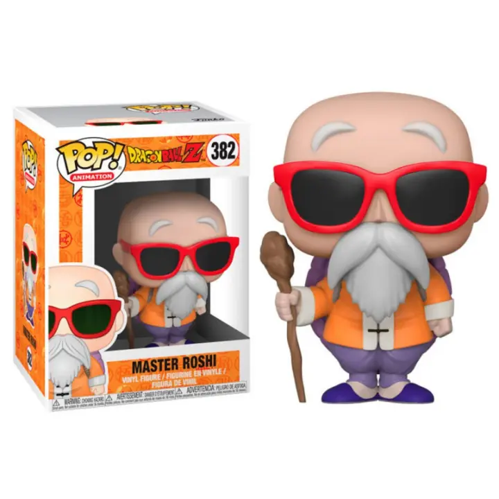 Funko Pop! Vinyl: Dragonball Z: Master Roshi - Dragon Ball Z - Figura de Vinilo Coleccionable - Idea de Regalo- Mercancia Oficial - Juguetes para Niños y Adultos - Anime Fans - Mr Popye - 1
