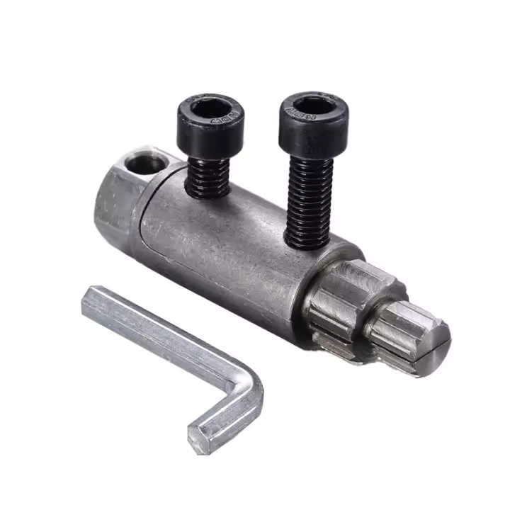 Herramienta De Extracción De Hierro Rotundo Para Grifo Universal Con Valvula De Ángulo Herramienta De Reparación De Tubos De Agua Ajustable Para 4/6 Puntos - 1