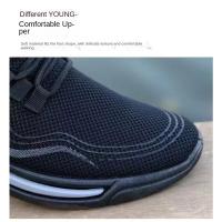 Zapatos De Verano Para Hombre Transpirables De Malla Casual Resistente a Olores Suela Suave Deportivos Versátiles Zapatos Tendencia Para Hombres - details 7