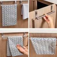 Rack De Toallas Sobre Puerta En Acero Inoxidable Soporte Colgante Para Baño Y Cocina Armario Organizador De Toallas Y Paños - details 3