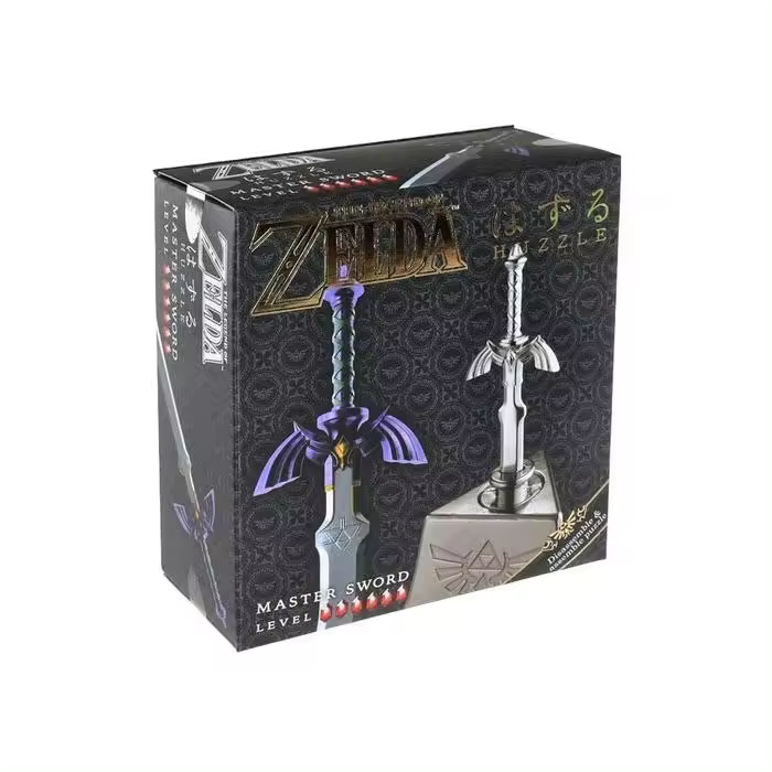 MADNESSTOYS ROMPECABEZAS CAJA SECRETA HUZZLE ZELDA MASTER SWORD****** ZELDA SERIES 26x15x5 Cms. - 1