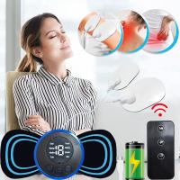 Masajeador De Cuello Recargable Con Control Remoto 8 Modos Pulso De Baja Frecuencia Portátil Para Relajación Muscular Alivio Del Dolor - details 0