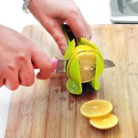 Cortador De Frutas Y Verduras De Acero Inoxidable Mano Herramienta De Cocina Portátil Para Naranja Limón Tomate Cebolla Cortador De Alimentos Eco-amigable - details 10