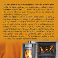 FLOWER PACK CRISTALES DE ESTUFAS Y CHIMENEAS EVITA ACUMULACIÓN RESIDUOS+EVITA INCRUSTACIÓN PARTÍCULAS RESIDUALES 2x500 ML - details 1