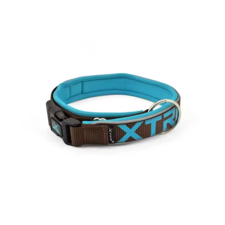 NAYECO - Collar X-TRM Neón Flash para Perro (Marrón) - 1