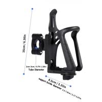 Soporte De Botella Para Motocicleta Y Scooter Ajustable Duradero De Aleación De Aluminio Agarre Seguro Para Bicicletas Tamaño Universal - details 2