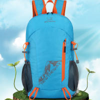 Mochila Ligera Plegable Y Portátil Impermeable Multifuncional De Gran Capacidad Para Camping Y Senderismo Material De Poliéster Unisex - details 6