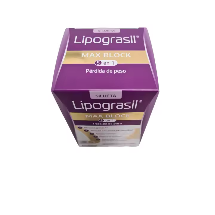 CHIESI LIPOGRASIL MAX BLOCK 5 EN 1 120 CAPSULAS - 1