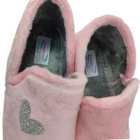 Zapatilla de Casa Mujer Natalia Blanco - Abotinada Glitter Otoño Invierno - details 6