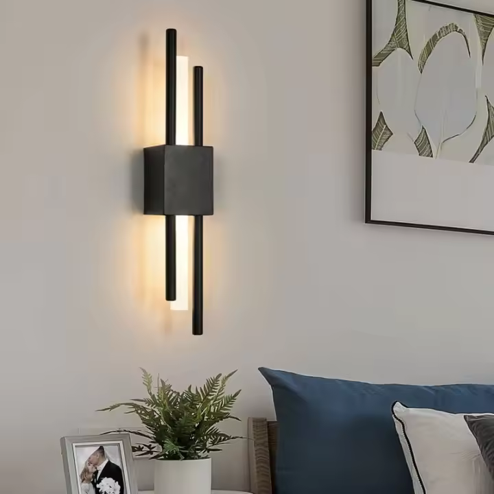 Lámpara de Pared LED Moderna Luz Cálida Blanca 3000K Ideal para Pasillo, Sala de Estar, Dormitorio - 1