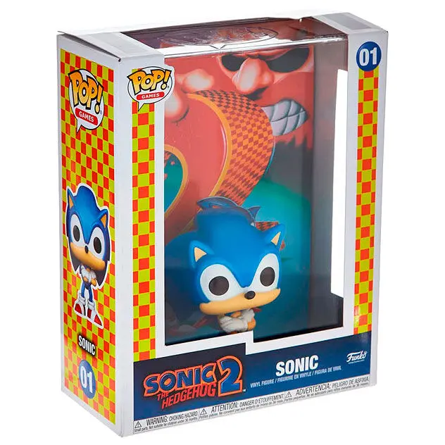 Figura Funko Pop Hedgehog 2 Cover Sticker Edition-Figura de Vinilo Coleccionable - Idea de Regalo- Mercancia Oficial - Juguetes para Niños y Adultos - Movies Fans - Muñeco para Coleccionistas y Exposición - 1