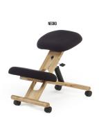 Silla Ergonómica de Madera de Ramin Tapizada en Tejido Arán - Varios Alturas - Futonia - details 1