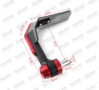 Protector Universal De Mano En Aleación De Aluminio CNC Para Motocicleta Equipamiento De Seguridad Antigolpes Resistente Al Viento - details 1