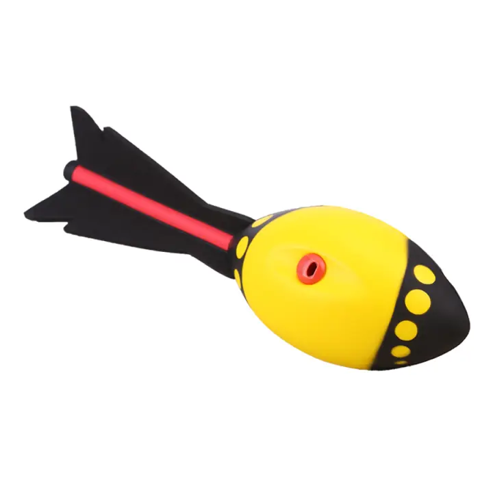 1Pc Torpedo De Javelina Para Deportes De Entrenamiento De Atletismo Equipo Suave Con Silbato Material EVA Para Competencias Y Entrenamiento - 1
