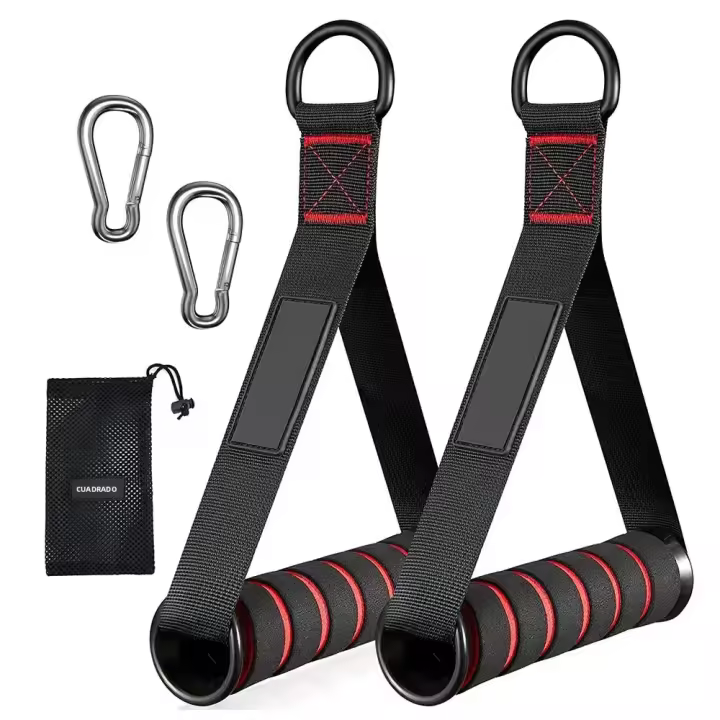 Cuerda De Agachamiento Para Tríceps Accesorio De Gimnasio Para Músculos De Braza Y Hombro Manijas De Face Pull Para Entrenamiento De Fuerza - 1