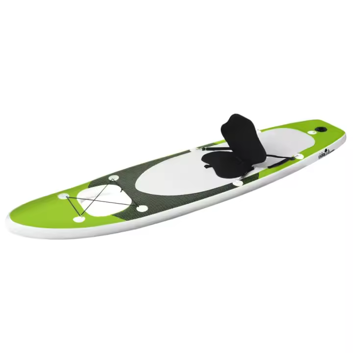 vidaXL Set de Tabla de Paddle Surf Hinchable Marino 300x76x10 cm Piscina Color Azul mar,  Verde,  Negro y mas - 1