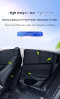 Sunshade Para Tesla Model 3 Y S X JUNIPER 2024-2025 Espejo Plateado Opaque Protección UV Accesorio De Viaje Para Coche - details 9