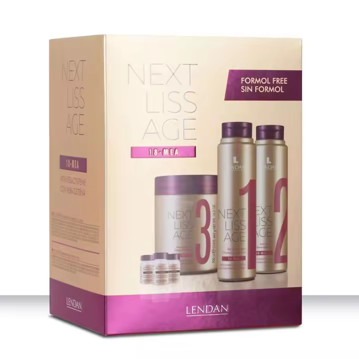 Lendan Next Liss Age Pack Profesional Alisado Sin Formol Con Kera-Cisteína - 1