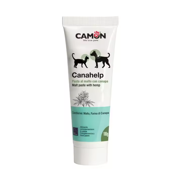 Camon Canahelp pasta para perros y GATOS-pasta de Malta con cáñamo 100gr - 1