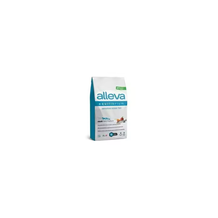 Alleva Equilibrium para perros Adultos de razas Pequeña / Mediana de digestión Sensible con Pescado Oceánico 2kg - 1