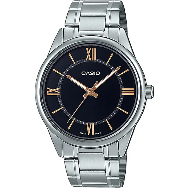 Reloj analogico Casio MTP-V005D-1B5 correa de acero inoxidable 47×40×8,1 mm - 1