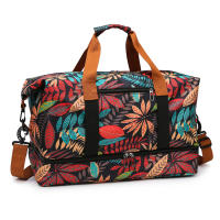 Bolsa De Gimnasio De Viaje Portátil Para Hombres Y Mujeres Bolso Cruzado De Hombro Con Mano Para Exterior Duffel Weekender Yoga Bolsa De Secado Seco Y Húmedo Separación Para Deportes De Entrenamiento - details 1
