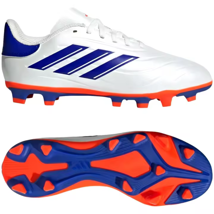 Botas de Futbol Adidas Copa Pure 2 Club para niños en color blanco - 1