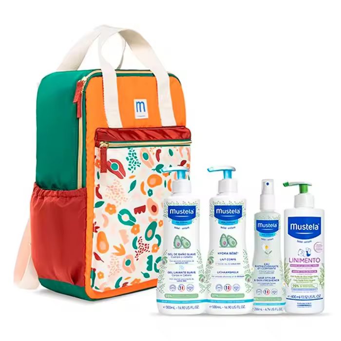 MUSTELA MOCHILA FAMILY ADVENTURES TERRACOTA - 1