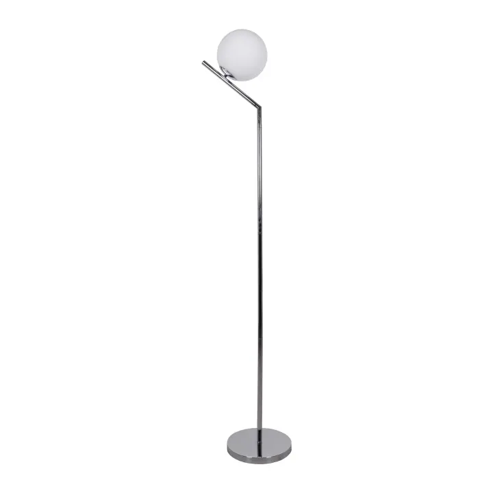AIMEE lámpara de pie 1xE27 Al165xP.30cm cromo - 1
