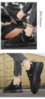Zapatos Casuales Para Hombre Transpirables Mocasines De Cuero Low Top Moda Trabajo Formal Para Oficina Y Caminar - details 15