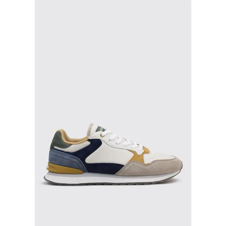 Zapatillas Oficial HOFF Man TRIPOLI - Sneaker Colores Marino, Verde, Mostaza y Beige. CITY Collection. - 1