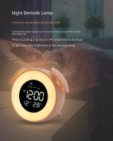 Reloj De Alarma Con Luz LED Y Modo Atardecer Luz De Despierto Infantil Luz Ambiente Para La Habitación Control De Brillo - details 8