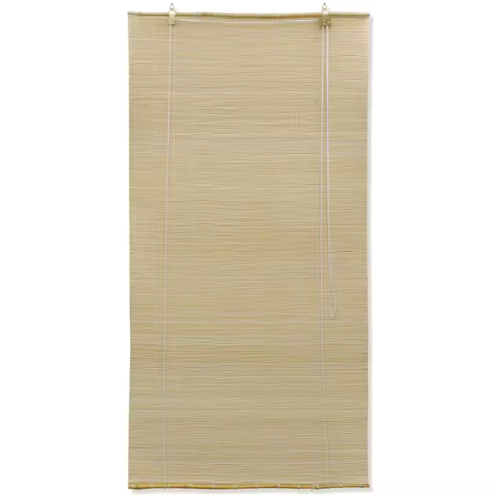 Persianas enrollables de bambú natural 150x220 cm - 1