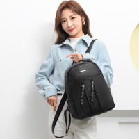 Mochila de mujer de moda estilo coreano, nueva tendencia de estilo, mochila de mujer de gran capacidad, bolso de mamá de cuero suave - details 8