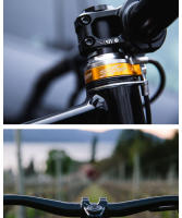 RYET Tornillo De Bicicleta MTB 31.8mm 35mm Para Bicicleta De Montaña Y Carretera Accesorios De Ciclismo 0 Grados Longitud 35mm XC AM - details 15